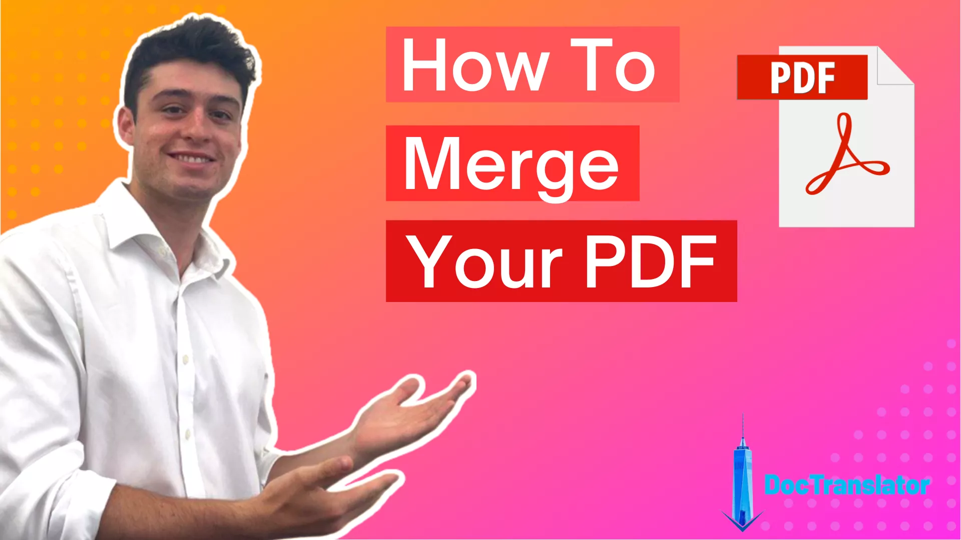 PDF birleştirme