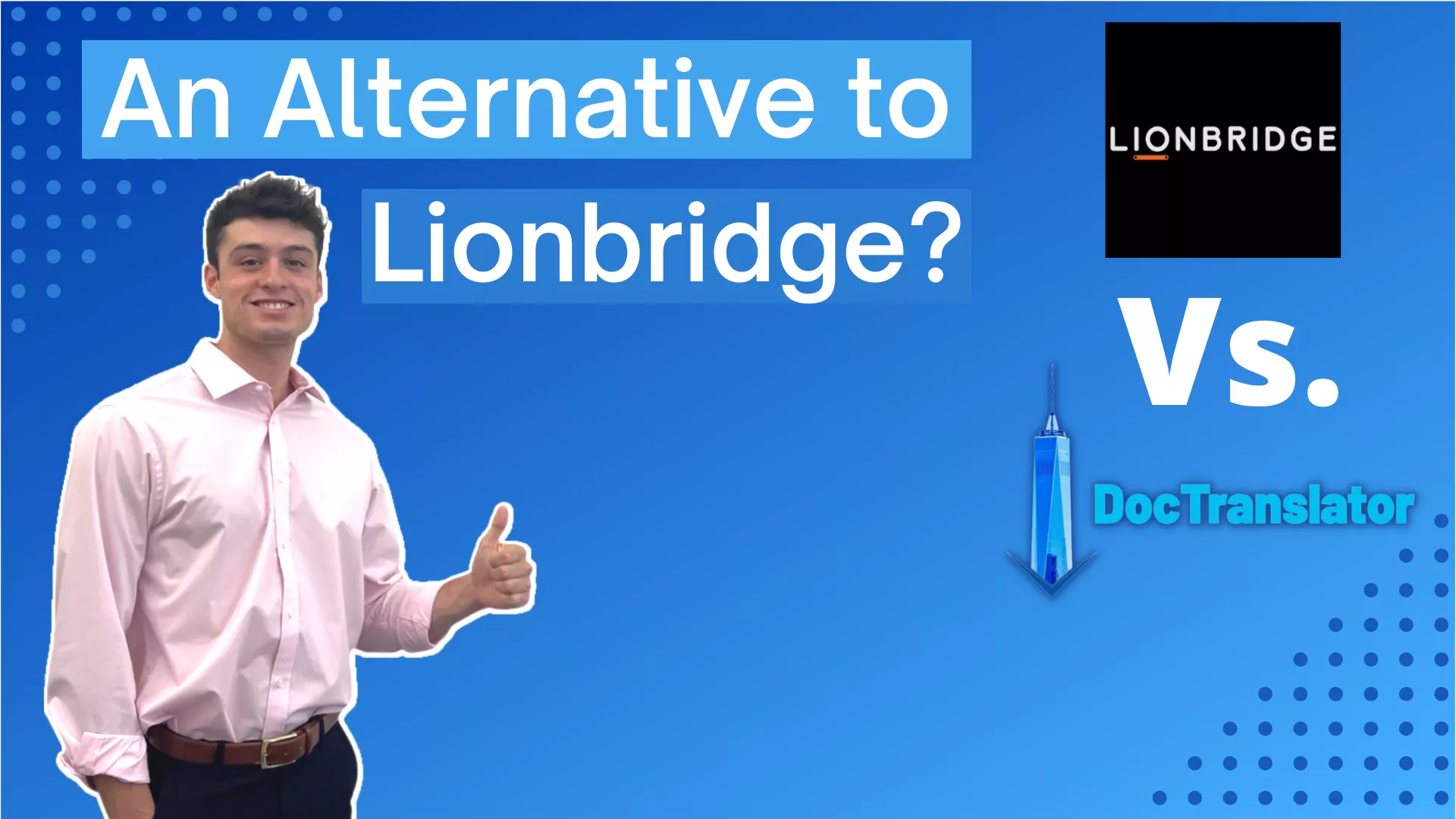 Lionbridge 替代方案 – 高级语言解决方案