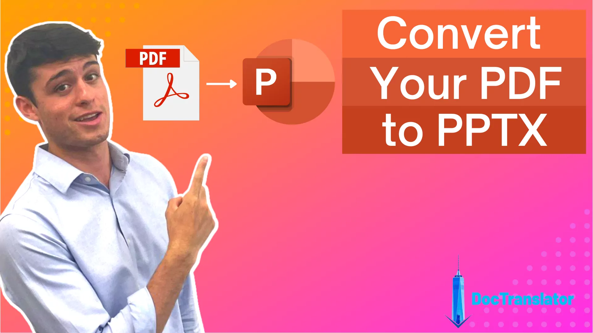 PPTX konvertálása PDF-be