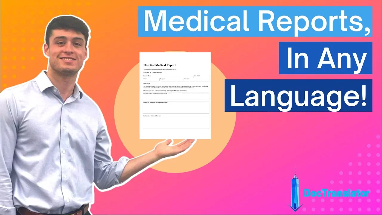 Traducción de informes médicos: profesional y confidencial