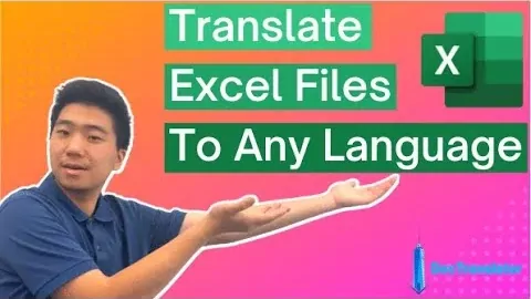 Dịch tệp Excel