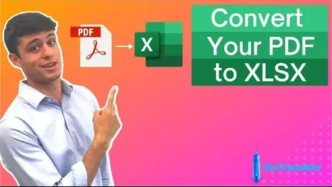 Az XLSX konvertálása PDF-be