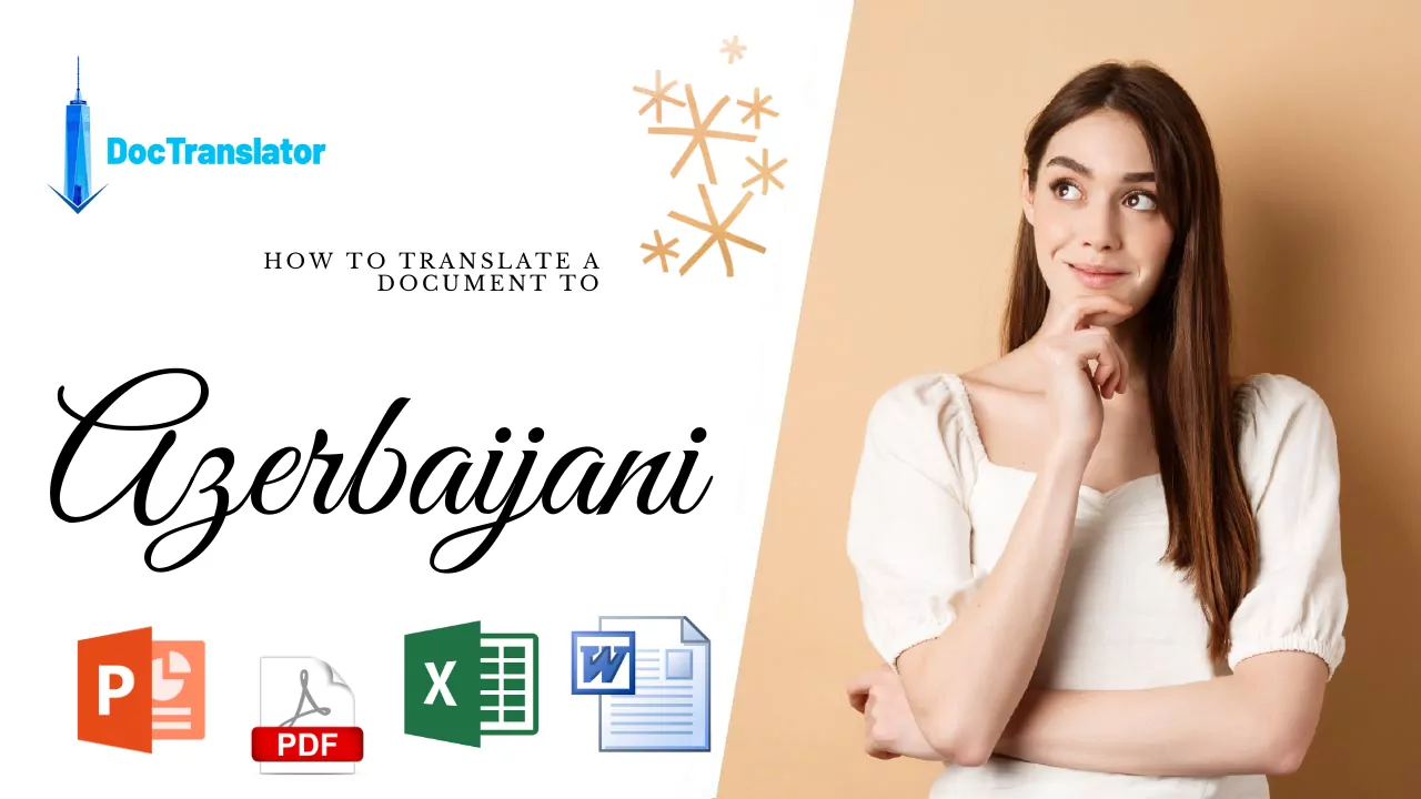 Translate PDF to Azerbaijani
