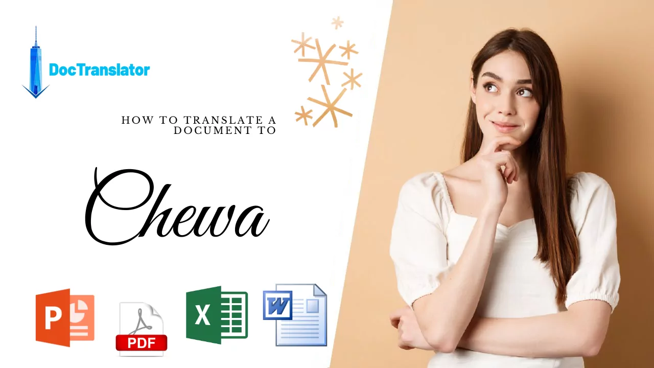 Translate PDF menyang Chewa