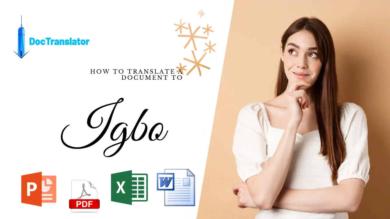 Übersetzen Sie PDF online in Igbo