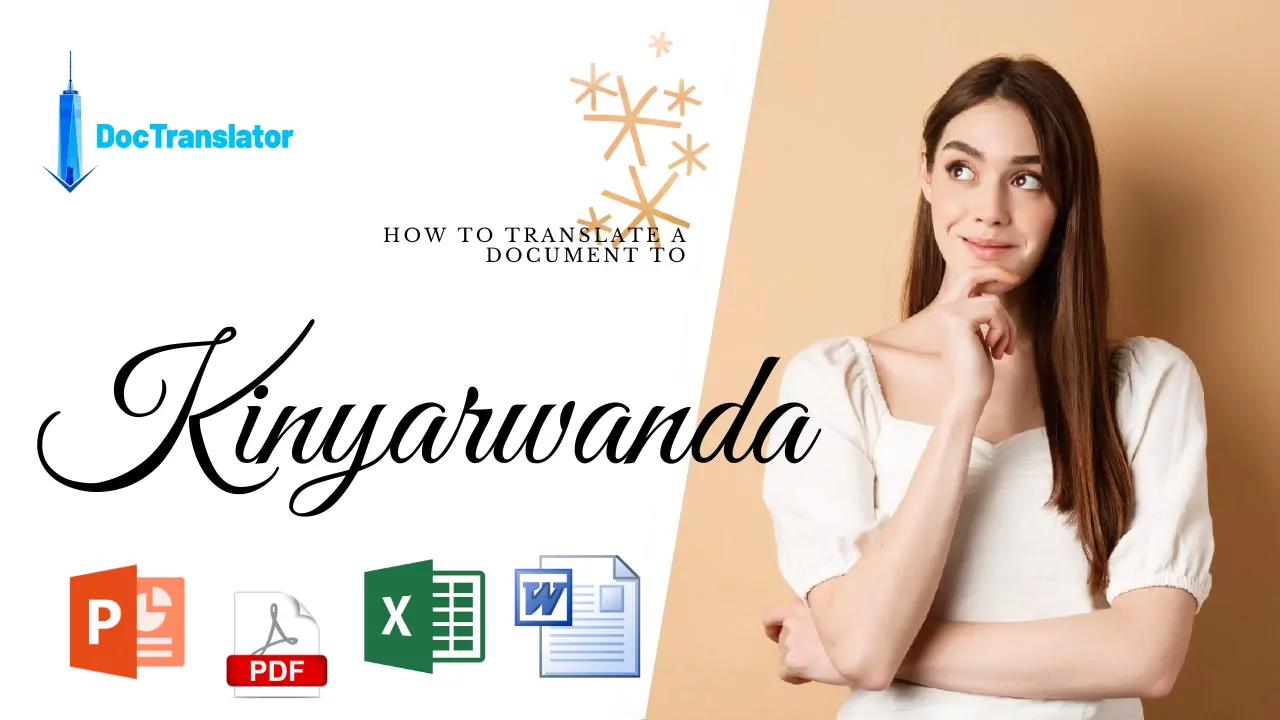 Translate PDF to Kinyarwanda