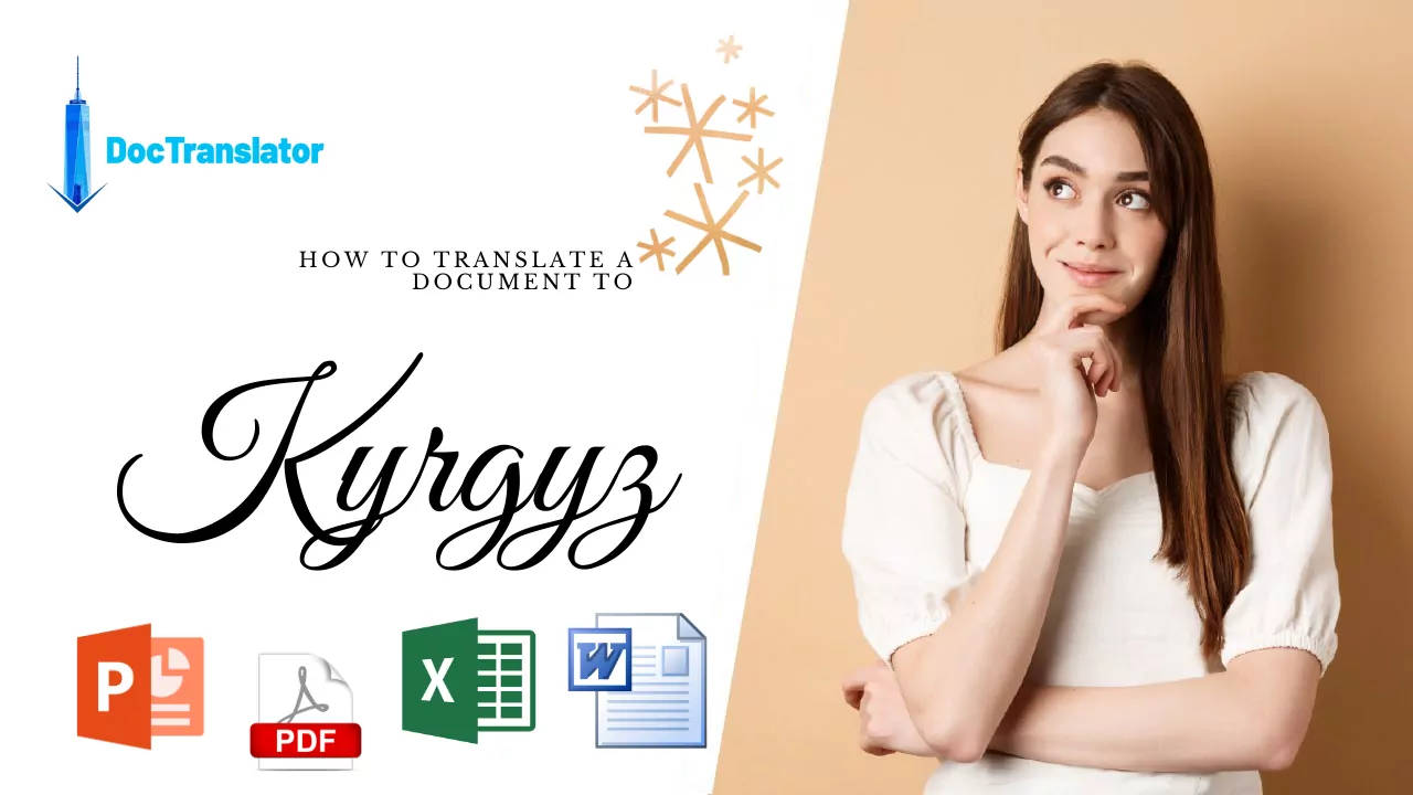 Translate PDF to Kyrgyz