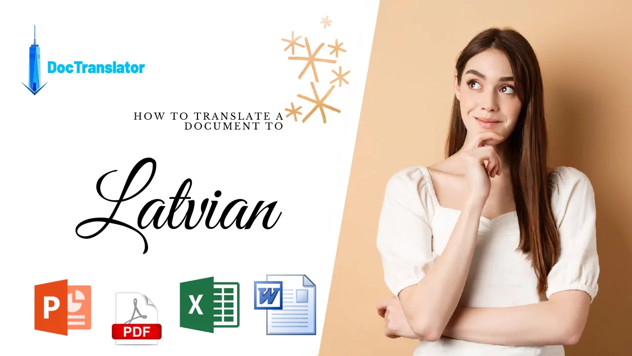 PDF का लातवियाई में अनुवाद करें
