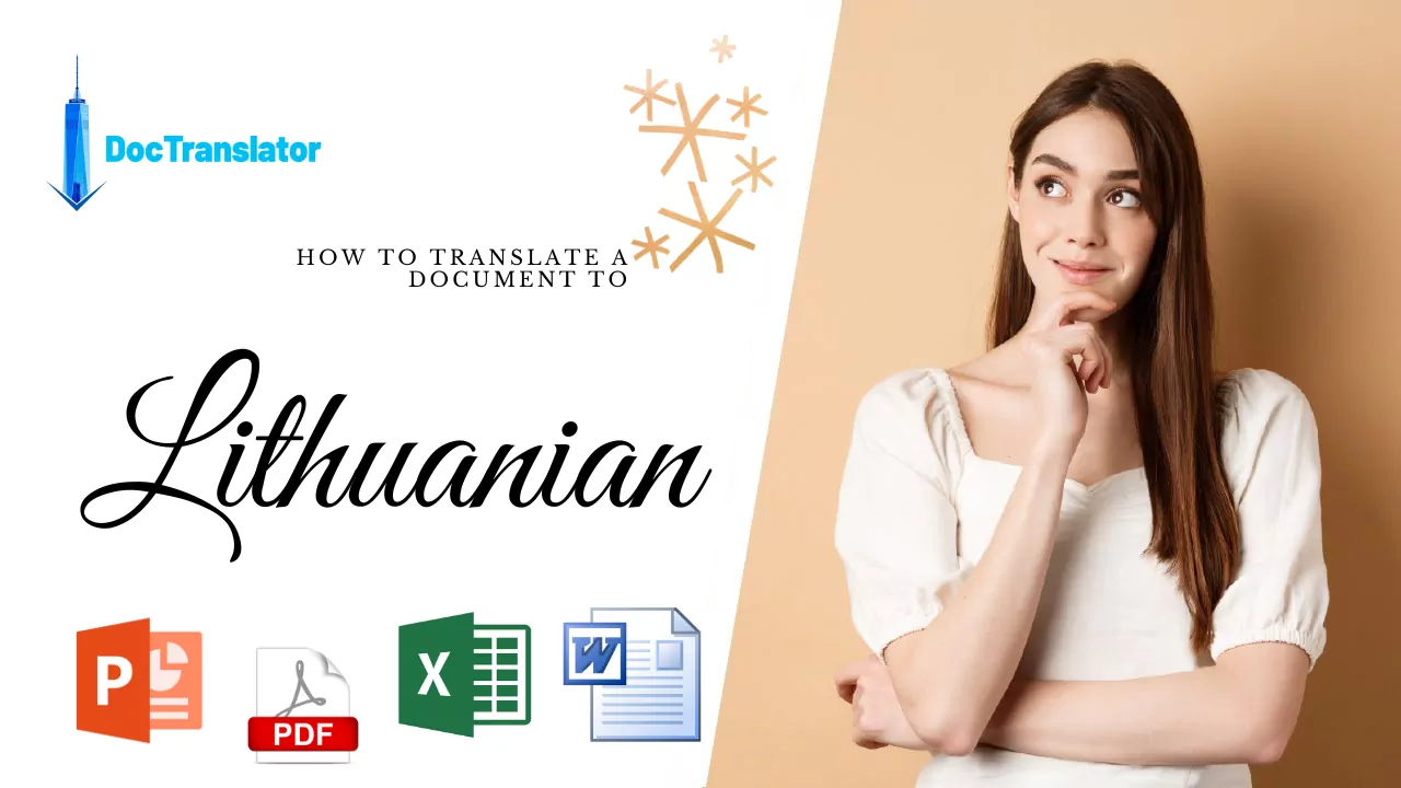 Traduire PDF en Lituanien