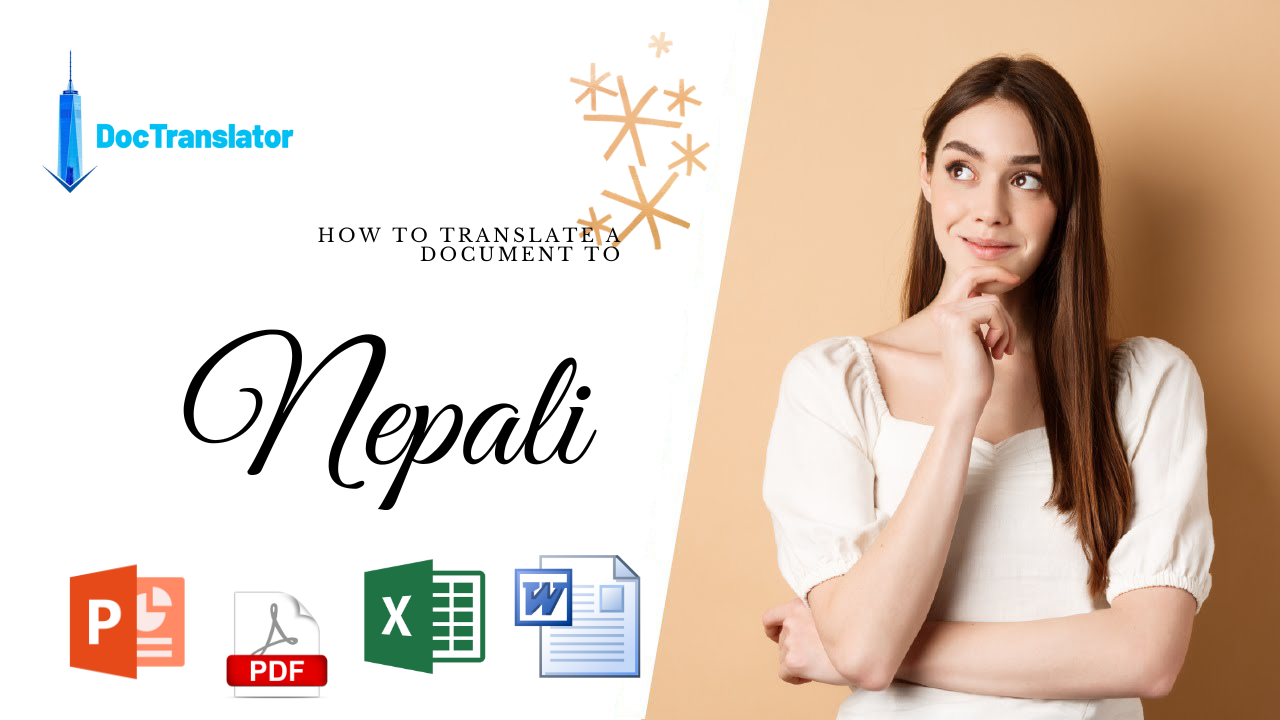 Dịch PDF Sang Tiếng Nepal ⭐️ DocTranslator