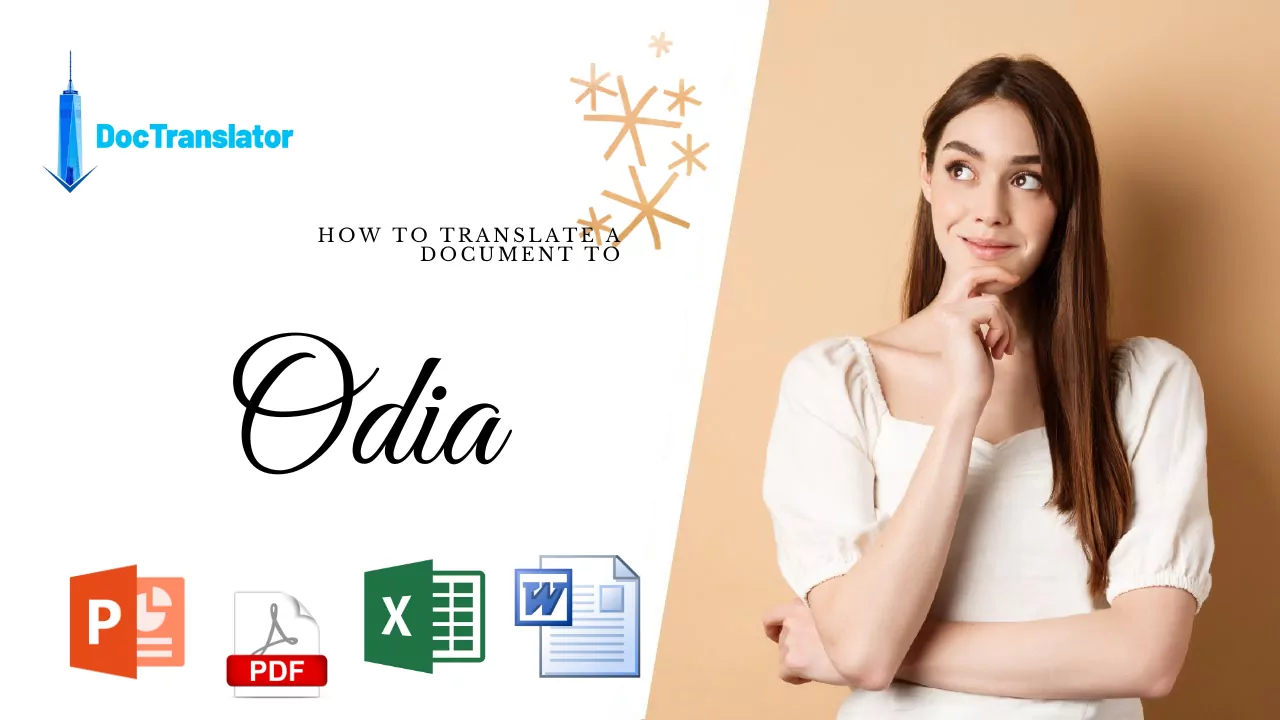 Translate PDF to Odia (Oriya)